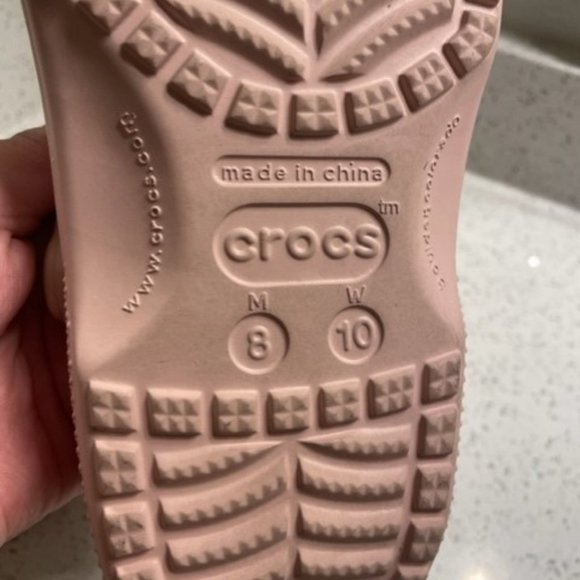 Metallic pink Crocs - Picture 3 of 3